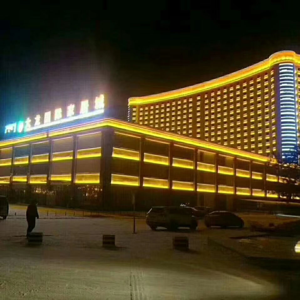 珠江花城大酒店夜景亮化工程