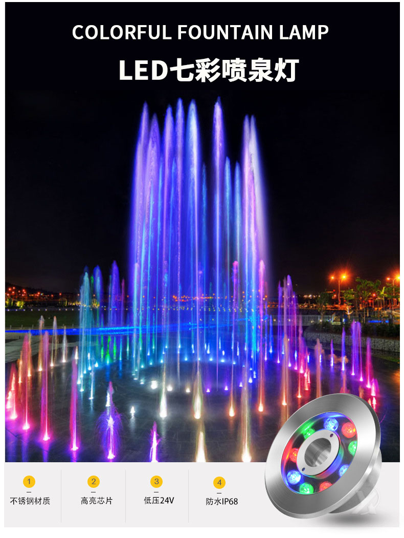 LED噴泉燈